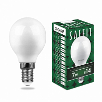 Лампа светодиодная, 7W 230V E14 4000K, SBG4507